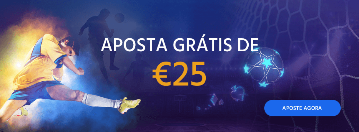 €25 Aposta Grátis